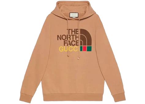 north face gucci collection prices|Gucci north face hoodie brown.